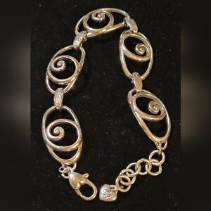 SOLD Brighton Silver Swirl Bracelet